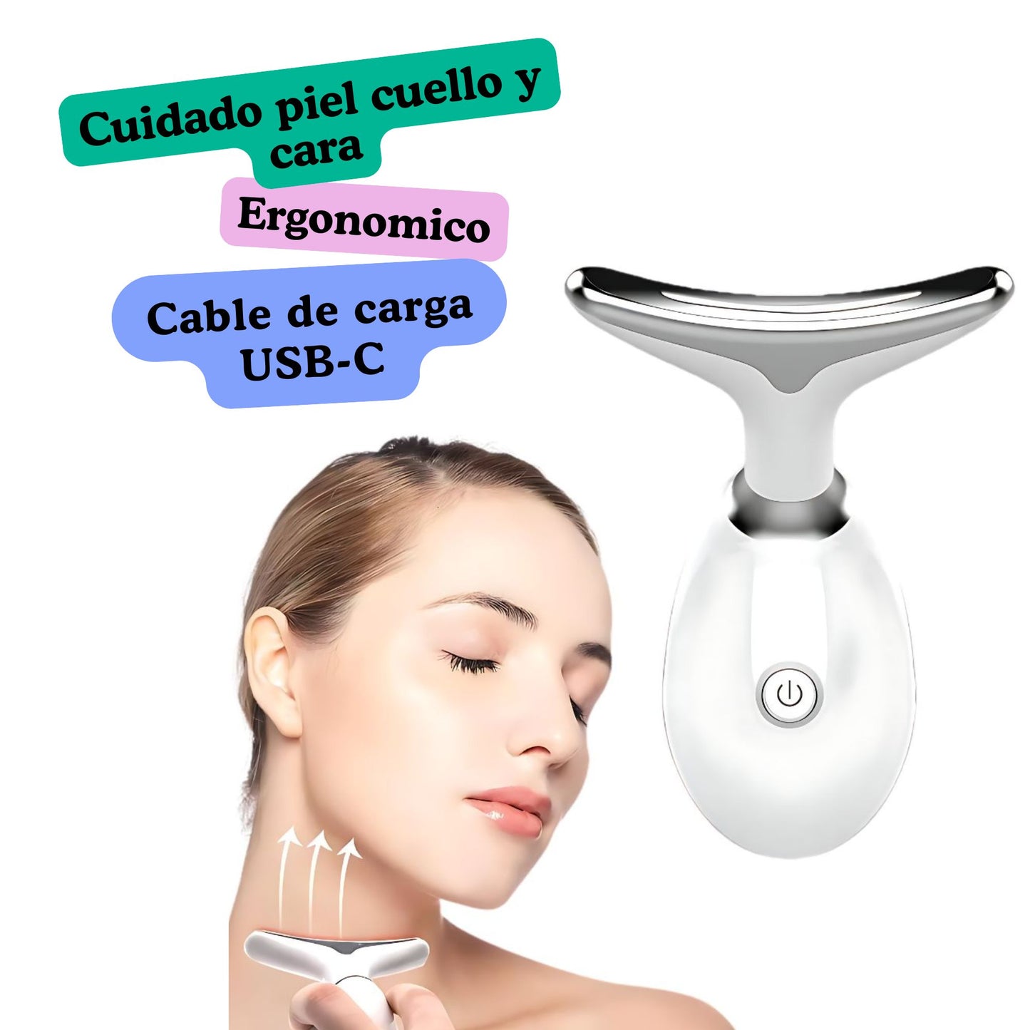 Masajeador Facial De Cuello Antiarrugas